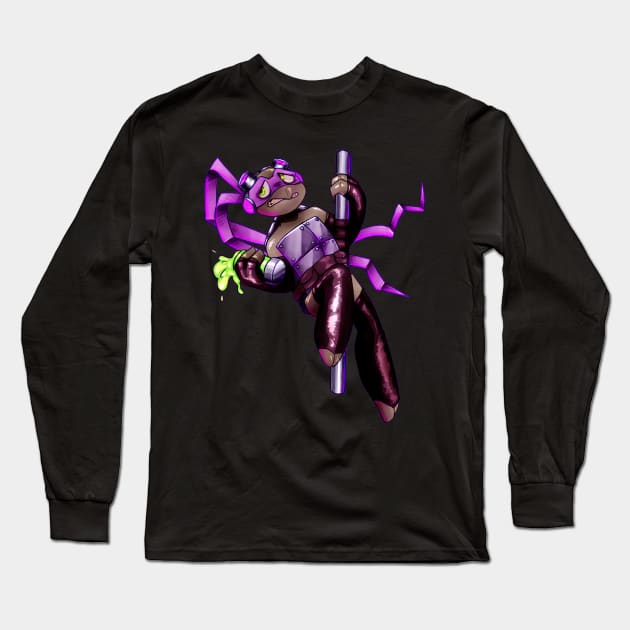 Donatello Long Sleeve T-Shirt by KyDv404